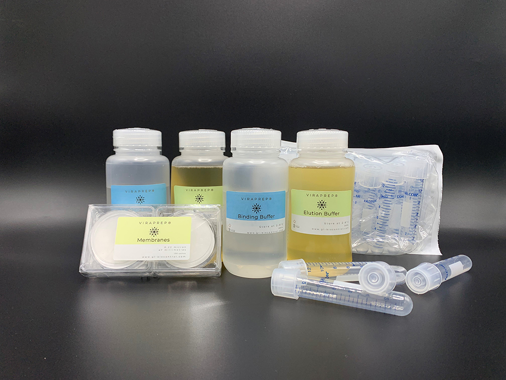 Kit concentration des coliphages somatiques et bactériophages ARN f-spécifiques